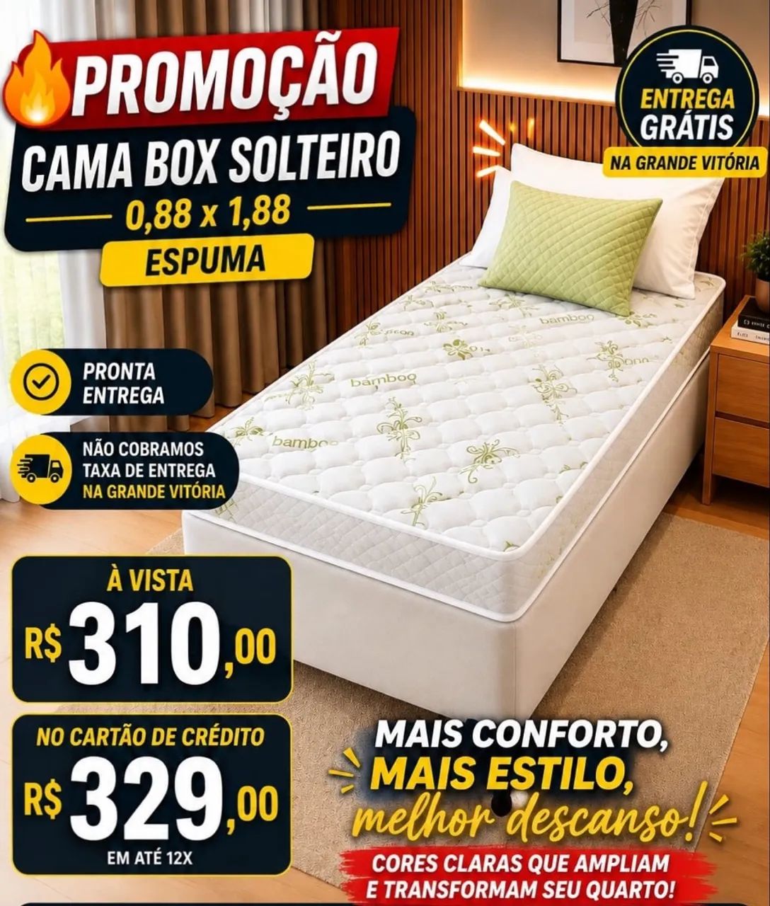 Cama de solteiro