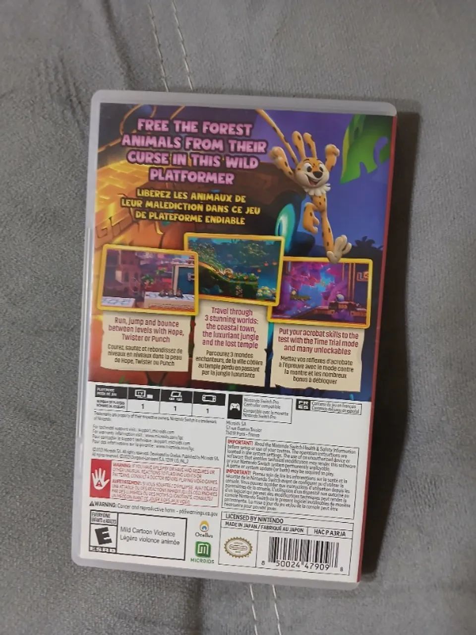 marsupilami hoobadventure switch - Foto 2