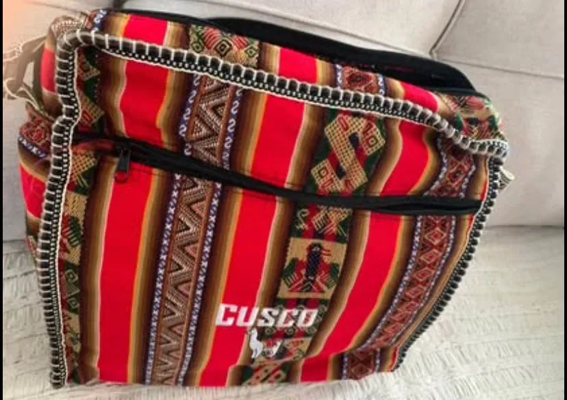 Bolsa Transversal Estilo Peruano/Cusco - Grande - Foto 3