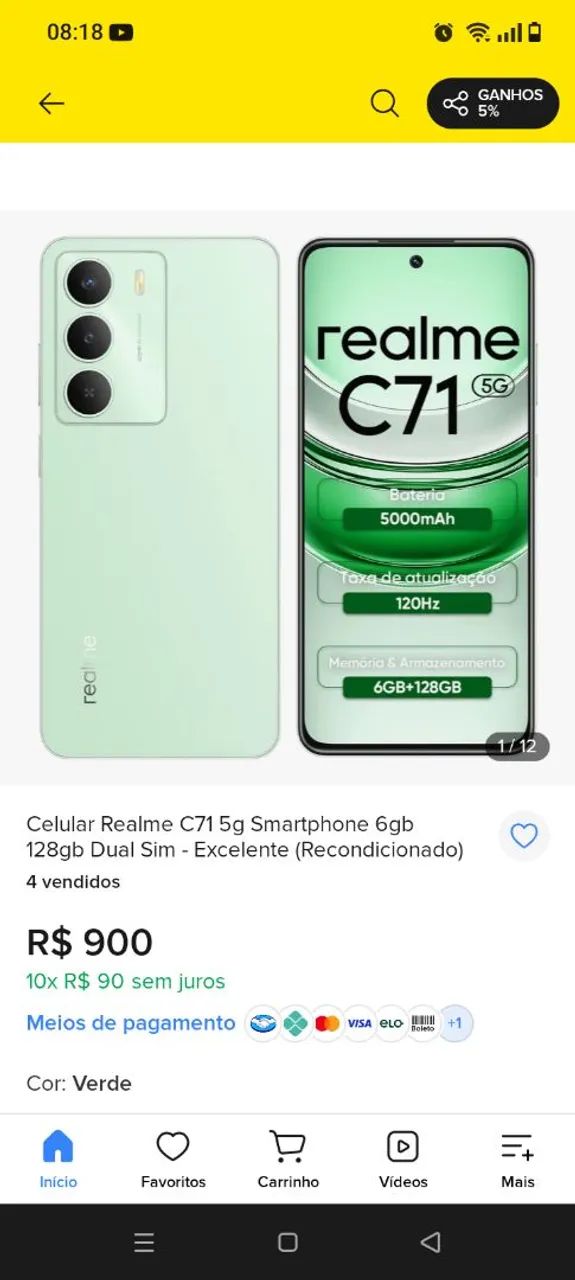 REALME C71 NOVO - Foto 3