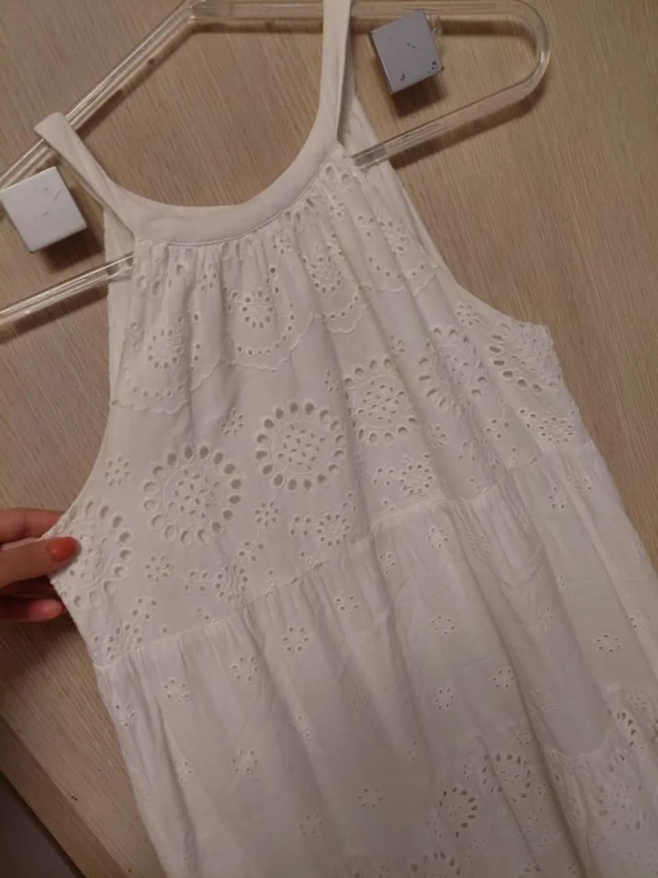 Vestido branco algodão Hering  - Foto 2
