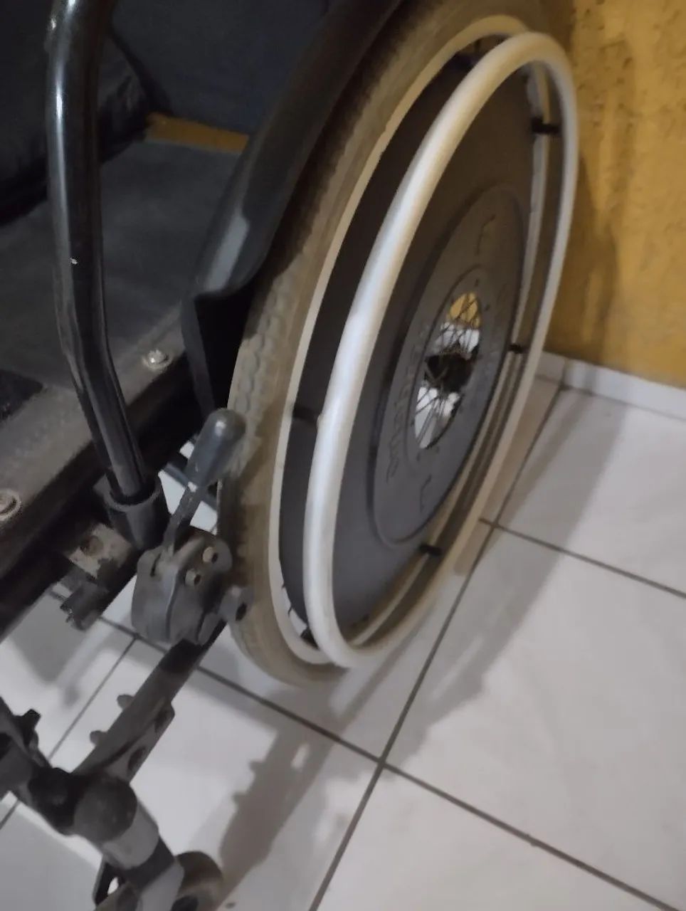 cadeira de rodas+ cadeira de banho ortobras