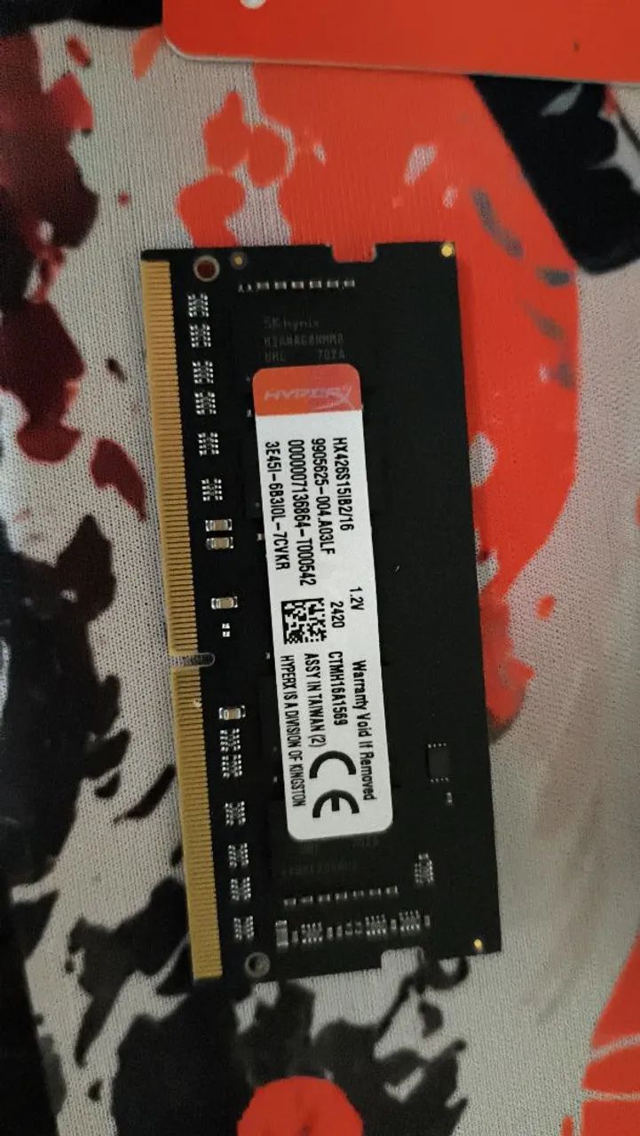 Memória RAM Notebook 16GB DDR4 - Foto 2