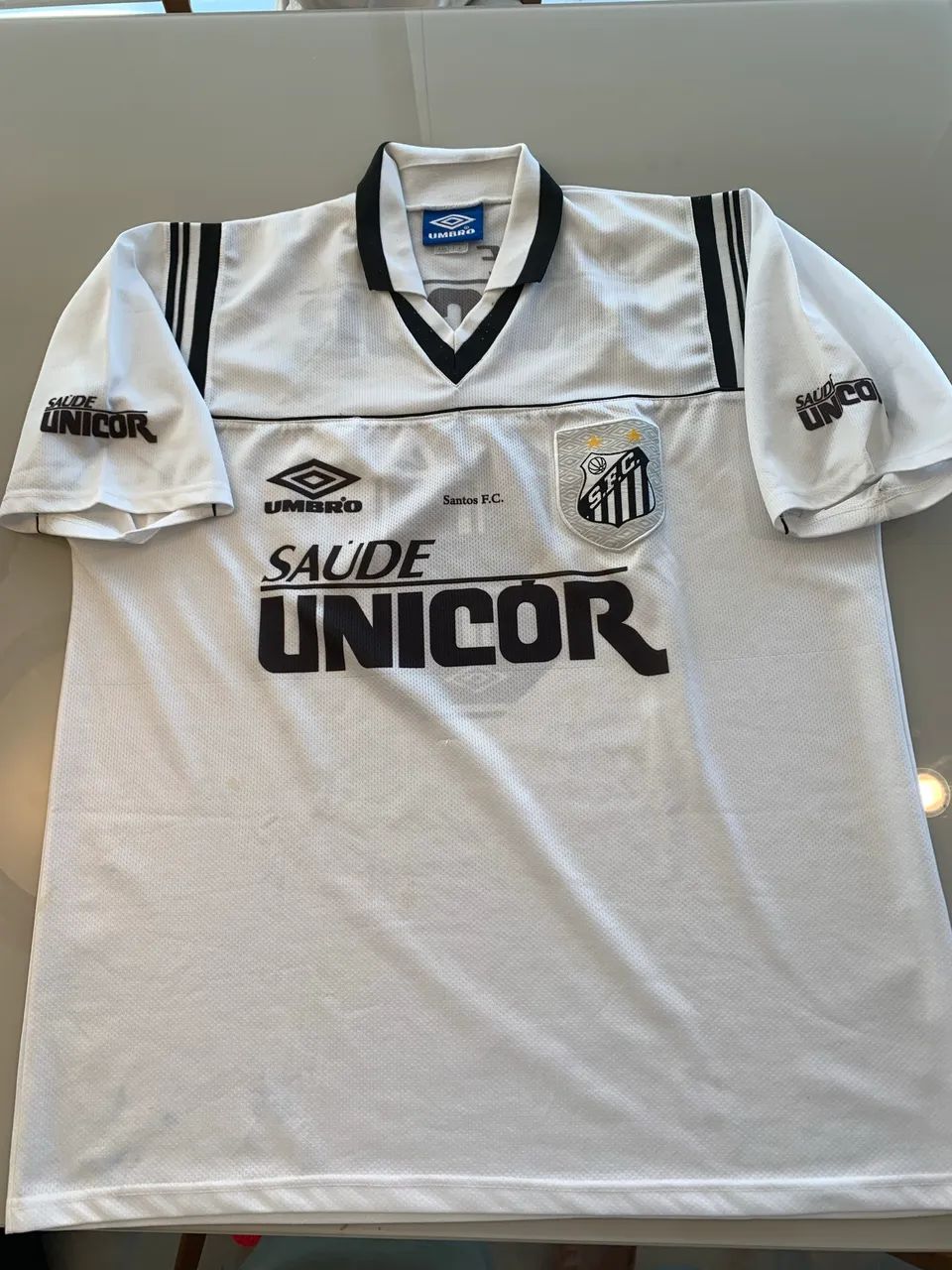 Camisa do Santos FC de jogo de 1998