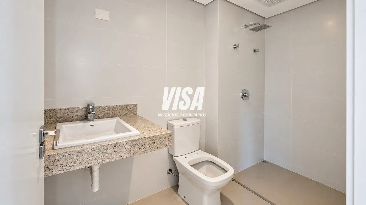 Apartamento studio de 42m² com vaga na SC-401 - Foto 4