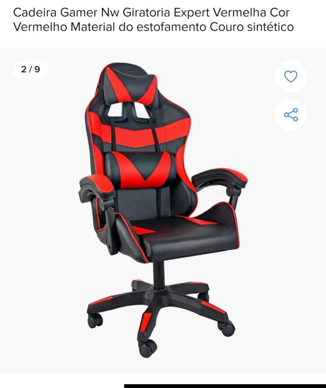 CADEIRA GAMER 