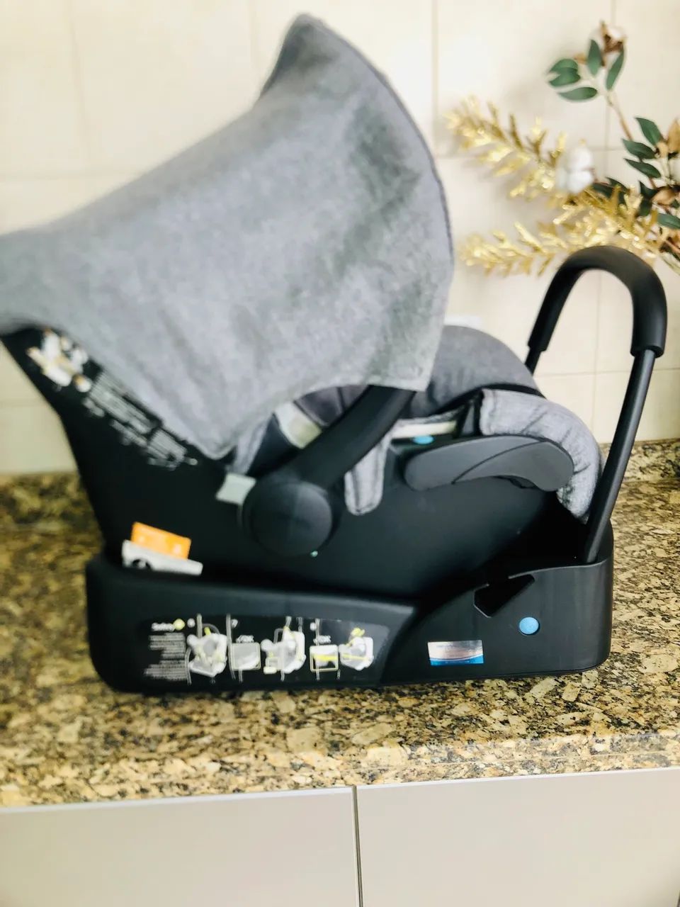 Carrinho de Bebê com Base e Bebê Conforto Safety 1st - Foto 3