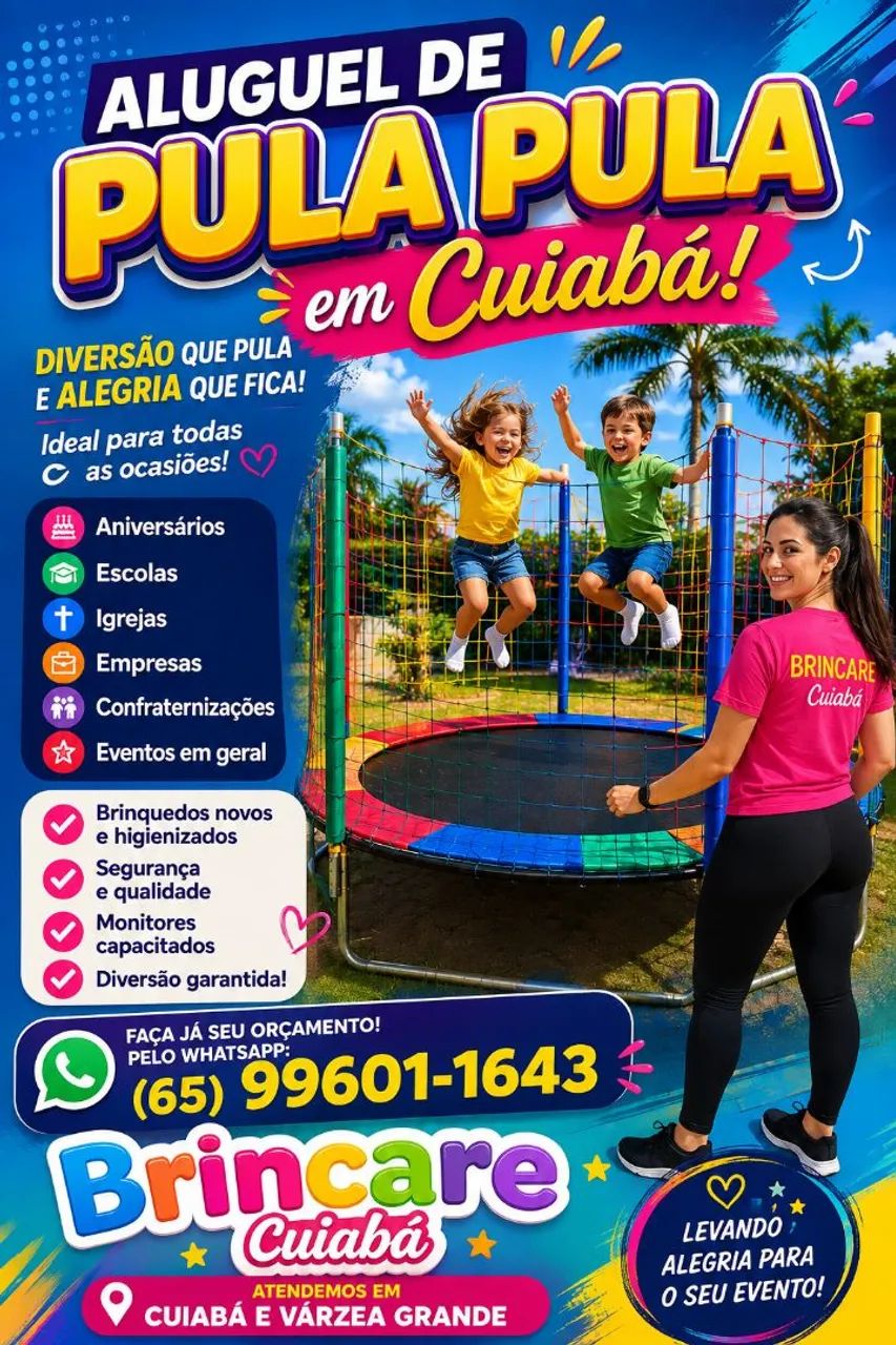 Aluguel de pula pula Cuiabá  - Foto 3