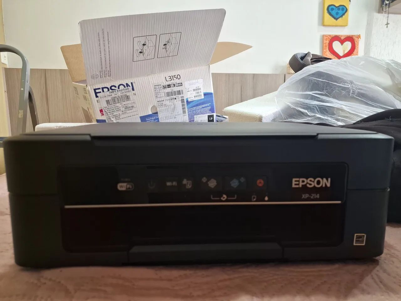 Epson XP-124 com defeito