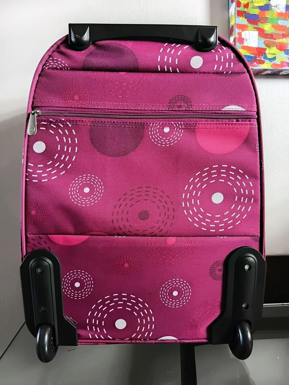 Mala de viagem rosa - Foto 2