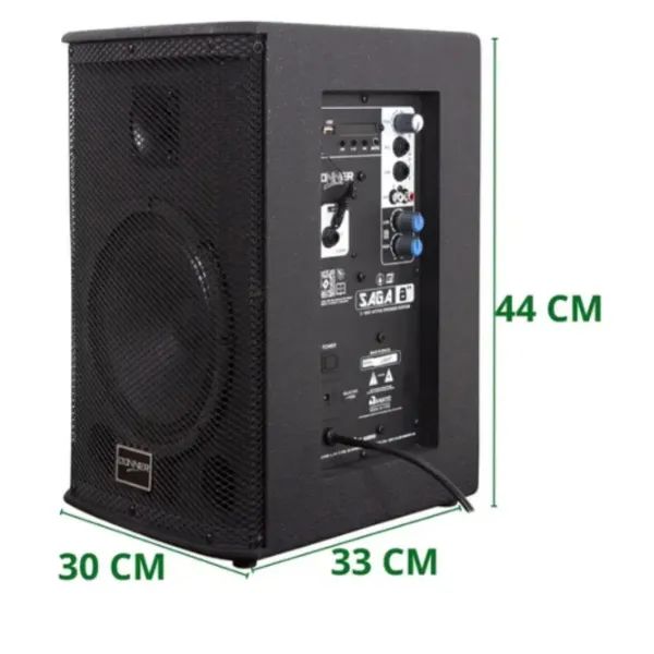 Caixa Ativa e Microfone sem fio  - Foto 2
