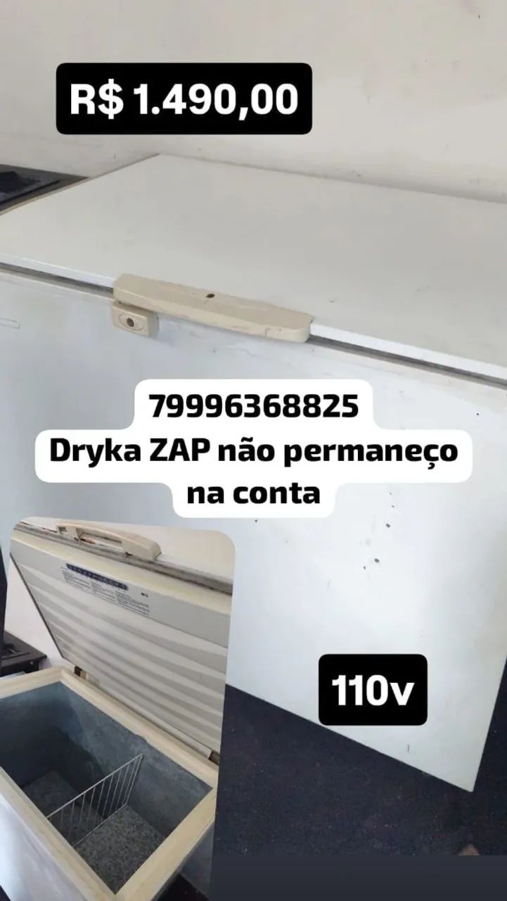 Freezer uma porta top