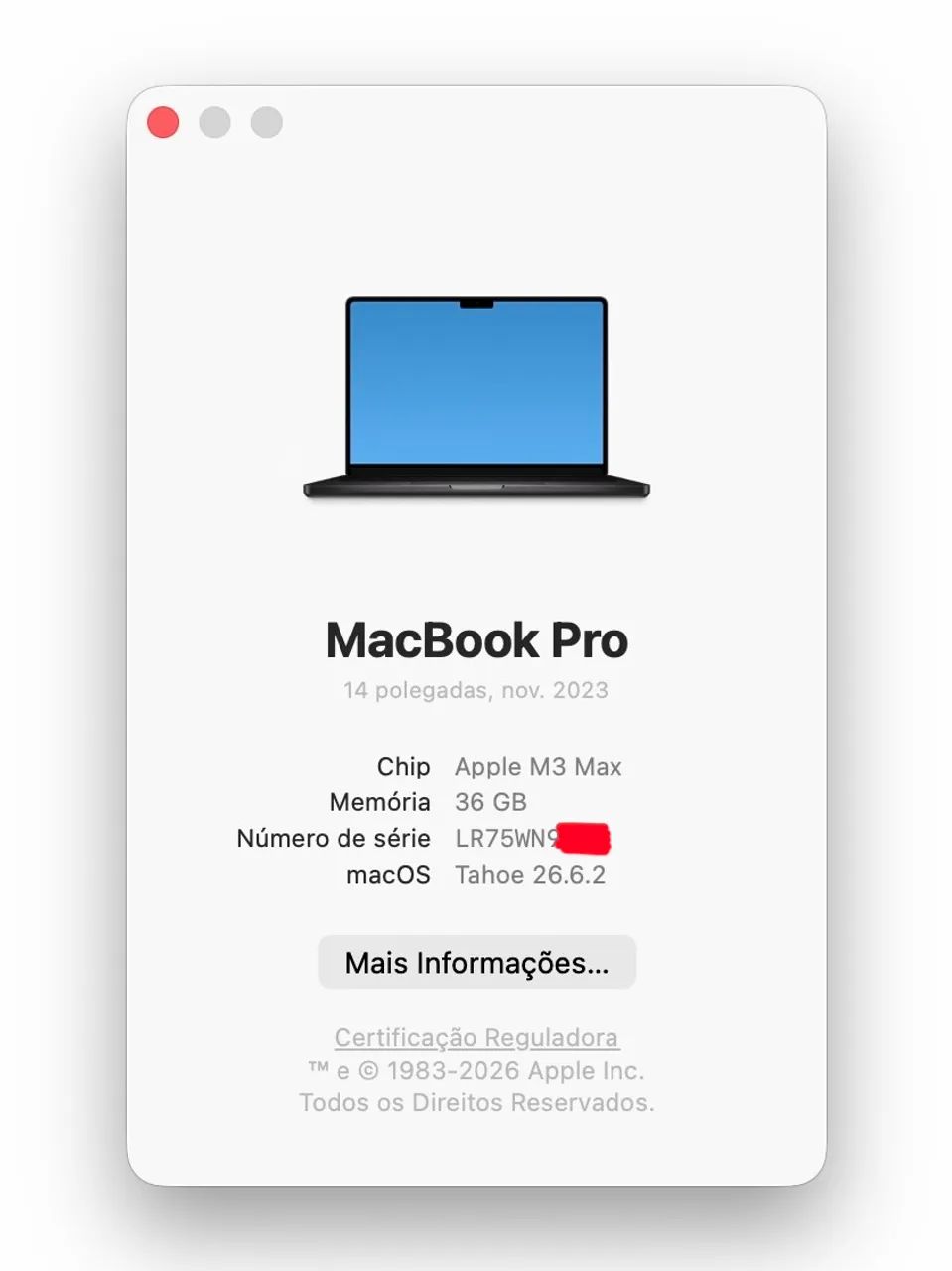 Macbook pro m3 max 14 polegadas 36gb / 1b LOJA FÍSICA saúde da bateria 89% ( 36 / 1 tb ) - Foto 2