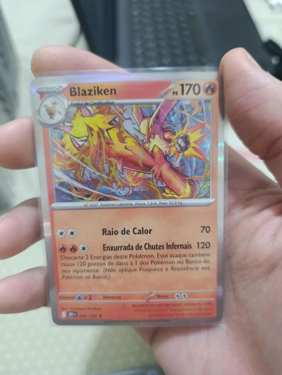 Carta Pok émon Tcg Blaziken - Foto 2
