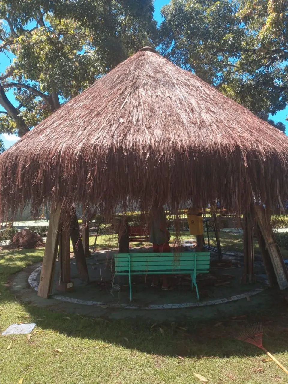 Cobertura de piaçava, faça seu orçamento. - Foto 3