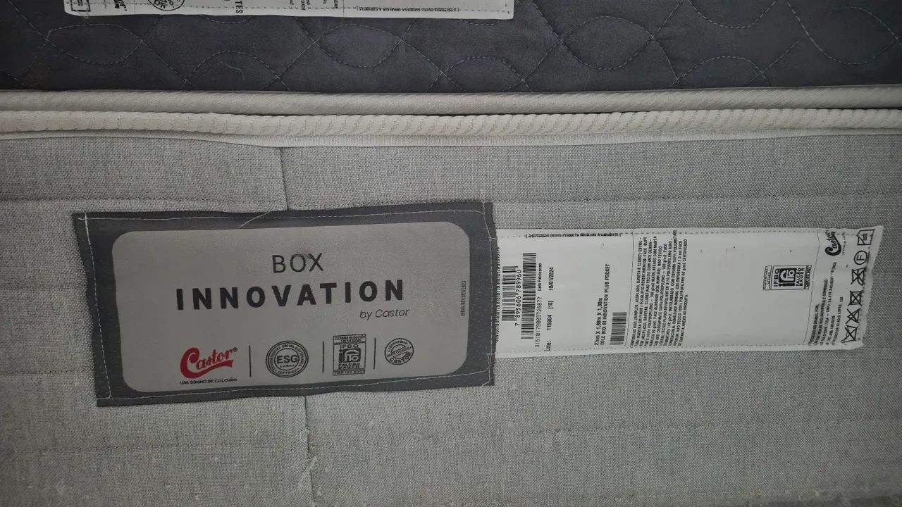 Colchão Castor Box Innovation - Pouco uso - Foto 3