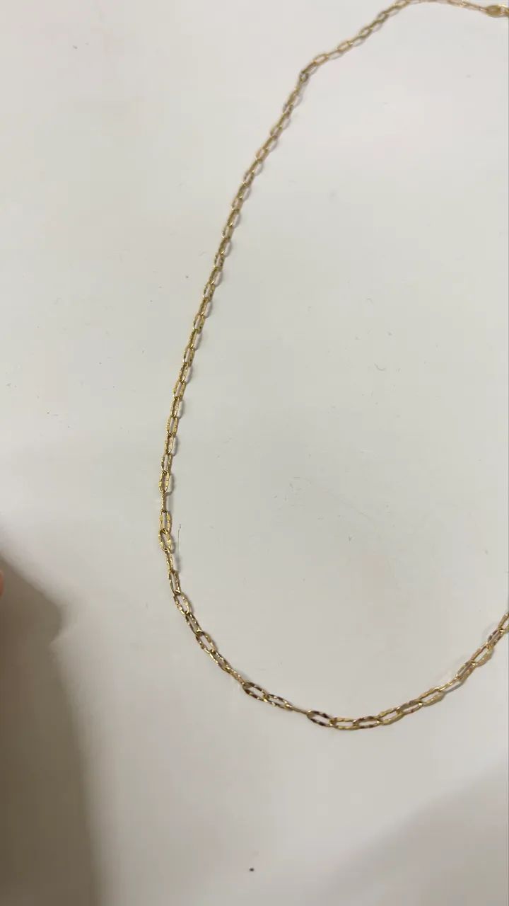 Cordão de ouro feminino 