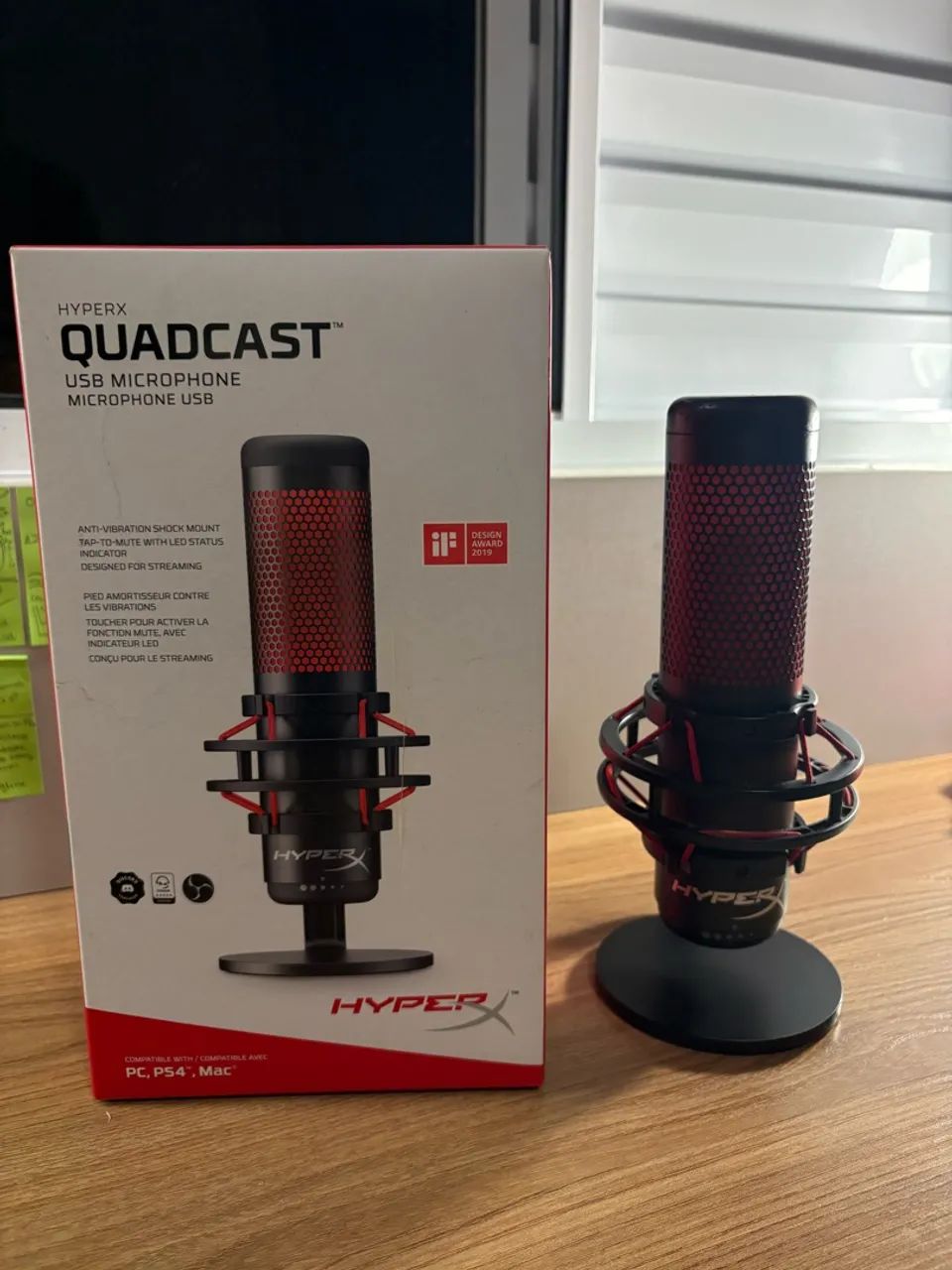 Microfone Hyperx Quadcast  - Foto 5