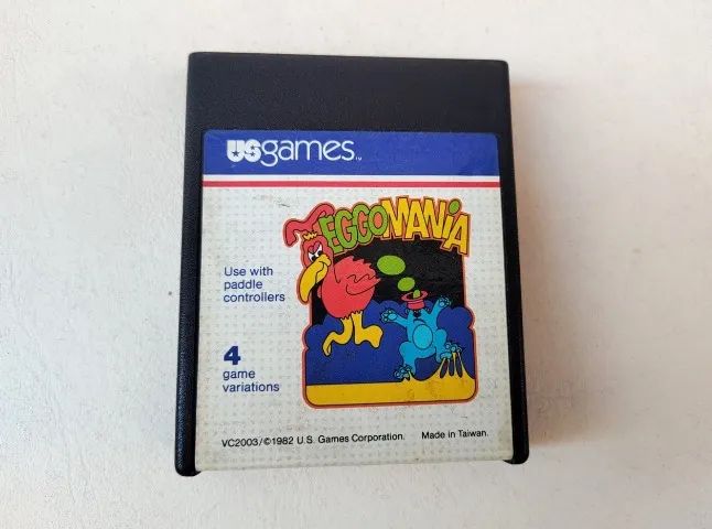 Eggomania - Cartucho Original Americano Atari 2600