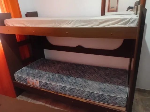 Beliche de Madeira Resistente e Espaçosa - Ótimo Estado! - Foto 5