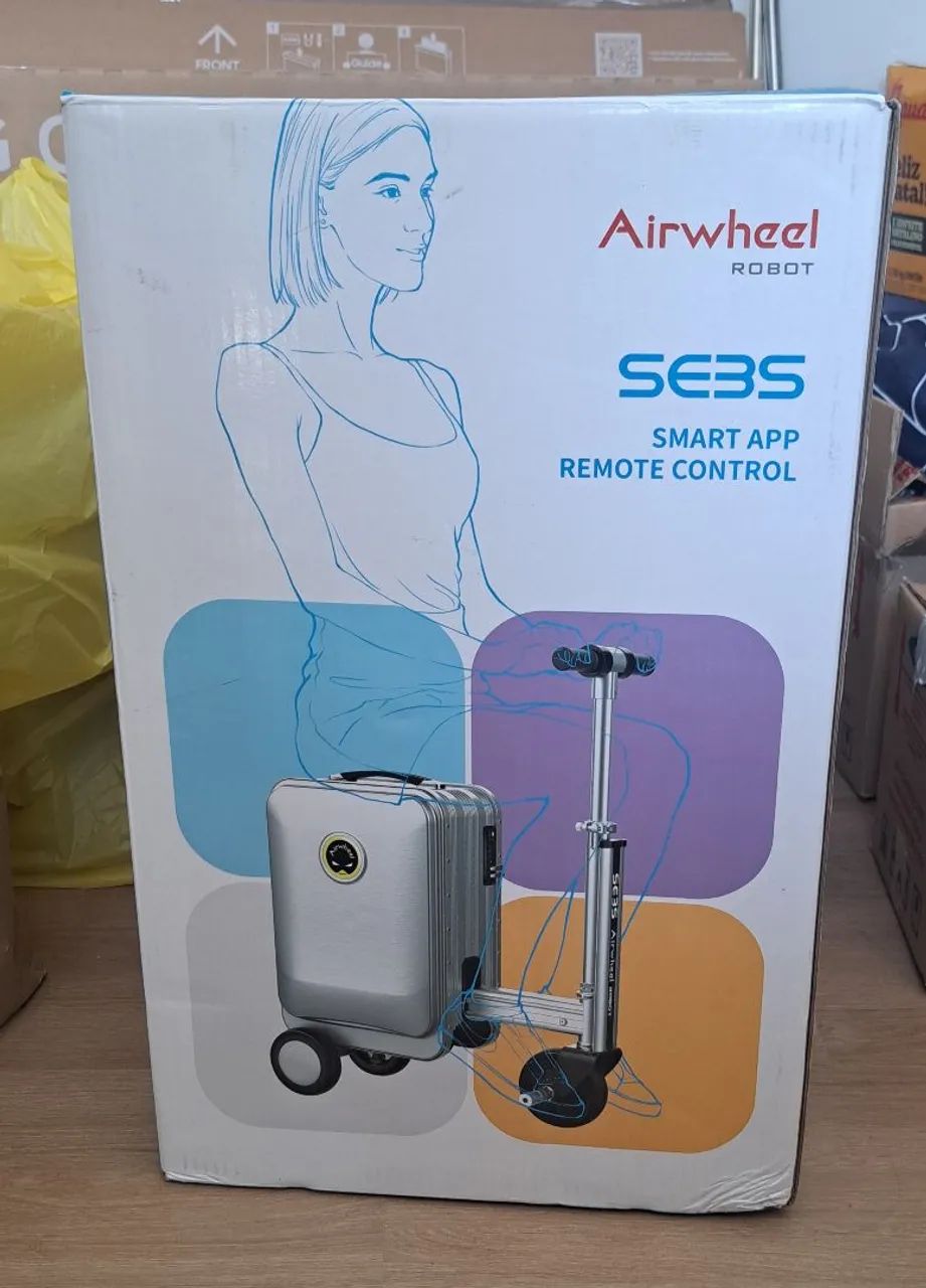 Mala Motorizada Airwheel SE3S Robot - Nova na Caixa (Sem Uso) - Foto 4