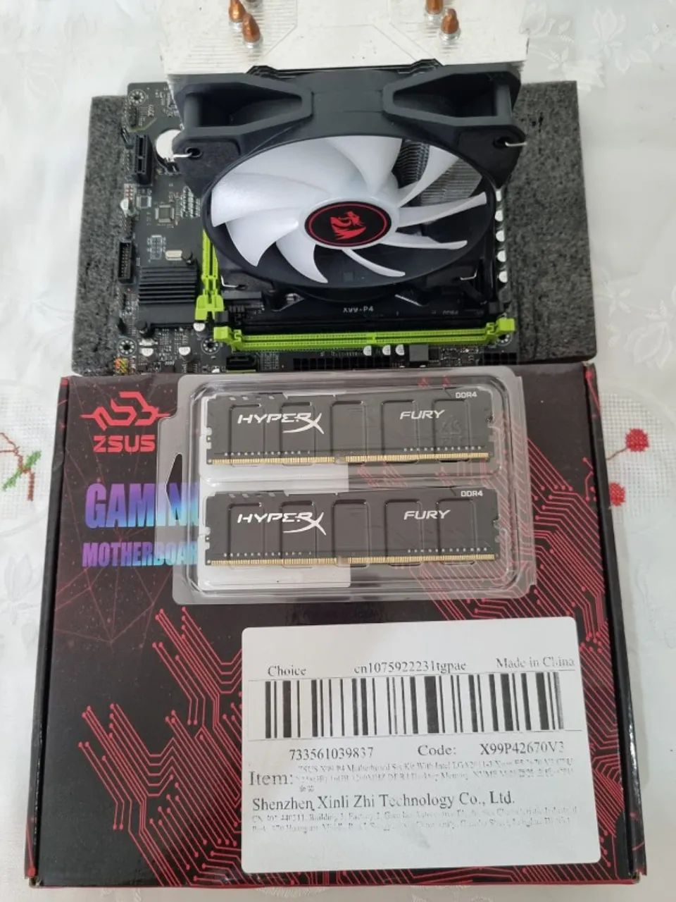 KIT GAMER PROCESSADOR XEON 2670 + 16 GB RAM RODA TUDO