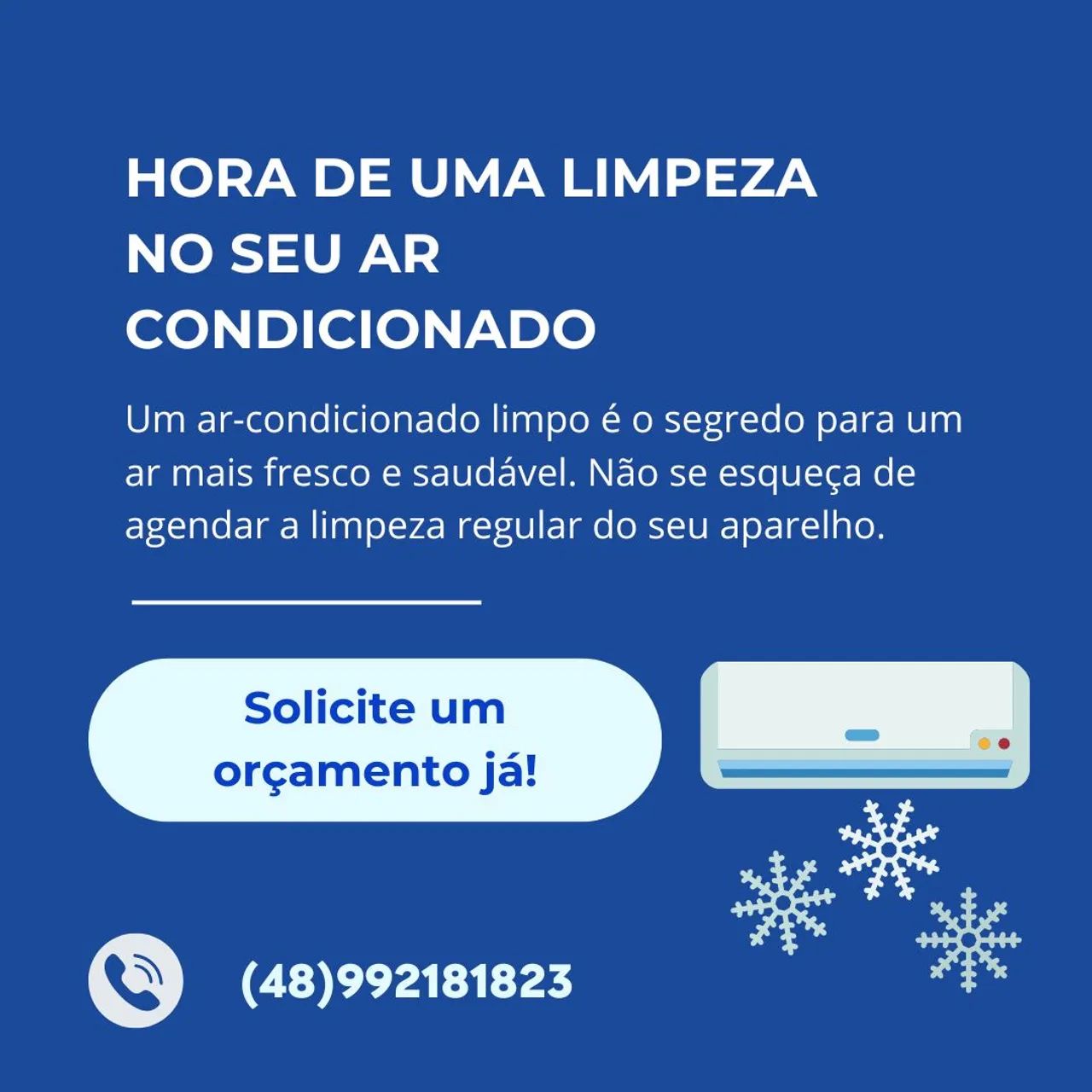 Higienização ar condicionado completo 