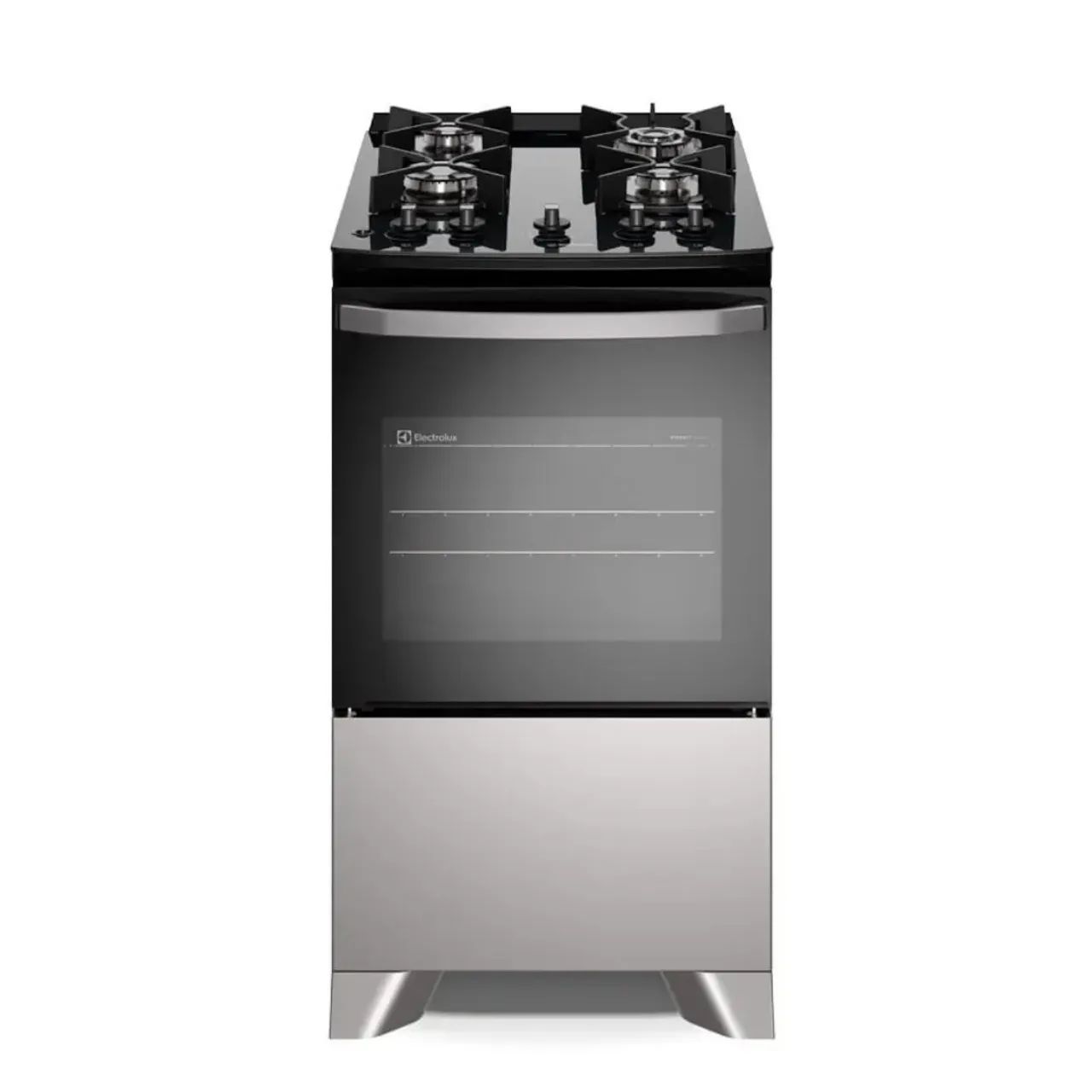 Fogão Electrolux 4 bocas Prata Efficient - Foto 4