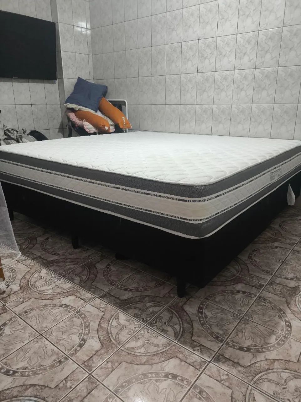 Cama Box Super King C/ Molas Ensacadas  - Foto 4