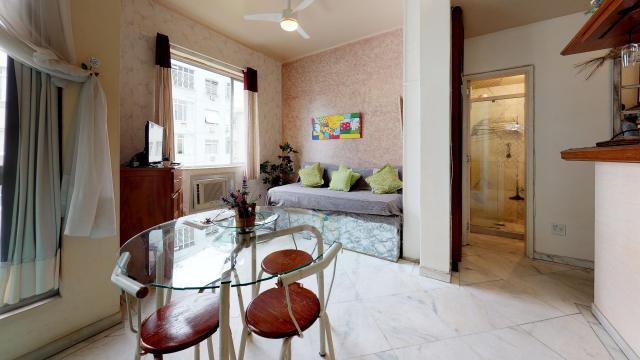Apartamento à venda com 1 dormitórios em Copacabana, Rio de janeiro cod:760