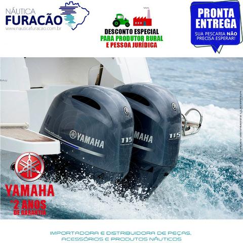 Motor de Popa Yamaha 4T F 115hp Betl (Partida, Comando e Trim) - Foto 9