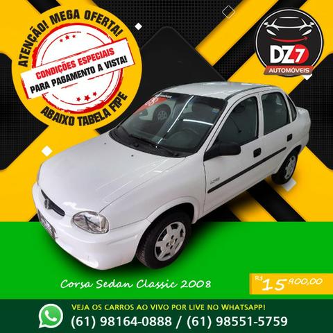 Corsa Sedan Classic 2008 - Com Ar Condicionado
