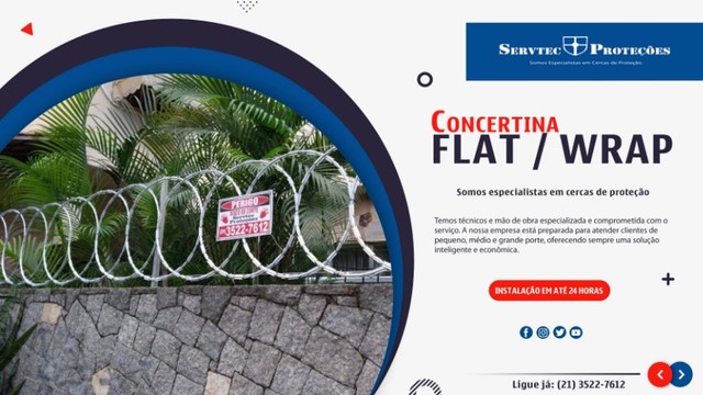 Serviço de instalação de cerca concertina - Servtec Proteções - Foto 2