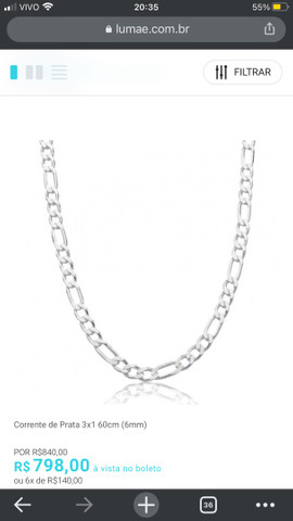 Vendo ou troco corrente e pulseira de prata 925 - Foto 4