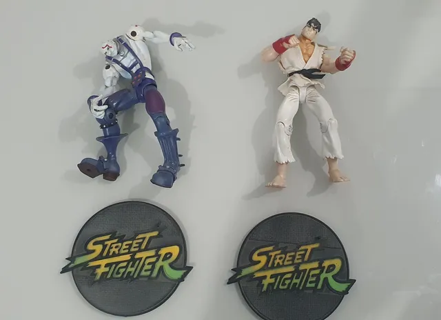Original Storm Toys Guile-Figura Ultra Street Fighter II, modelo Street  Fighter, brinquedo colecionável, presente de