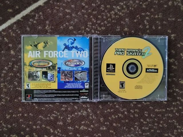 Jogo tony hawks pro skater 2 original de ps1 playstation - CDs