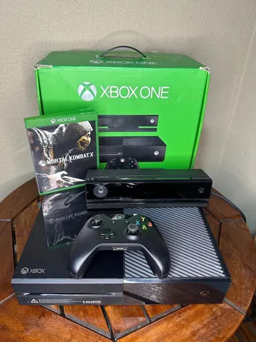 Console XBOX ONE 500 GB com leitor Blu-ray + Novo Sensor Kinect +