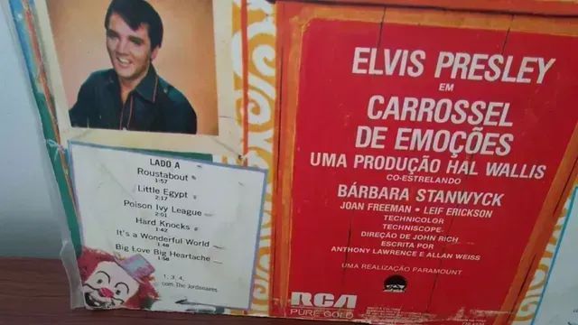 Lp Vinil - Elvis Presley Carrossel De Emoções (roustabout) - Foto 3