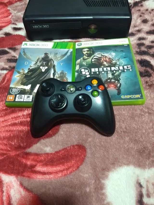 Xbox 360 500gb-Troco por cpu - Videogames - Morro da Cruz, Taquara