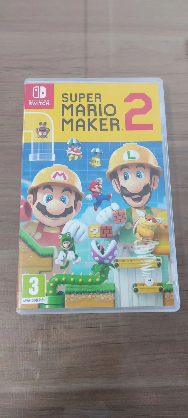 Jogo Midia Fisica Super Mario Maker