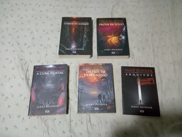 The Maze Runner (4 livros + Arquivos - livro extra)