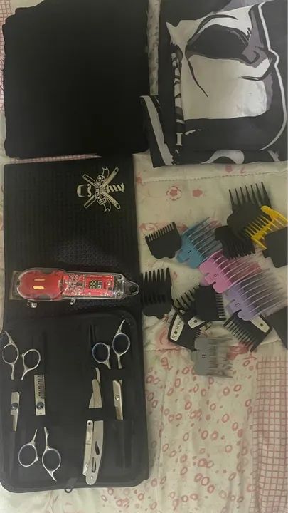 Kit barbeiro novo