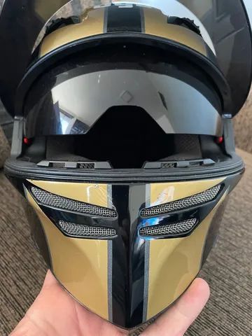 Capacete Tricomposto AGV S4 SV Tamanho M (58) om Óculos de Sol - Foto 4