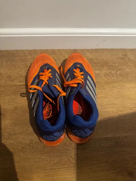 Tênis Adidas Azul e Laranja - Foto 3