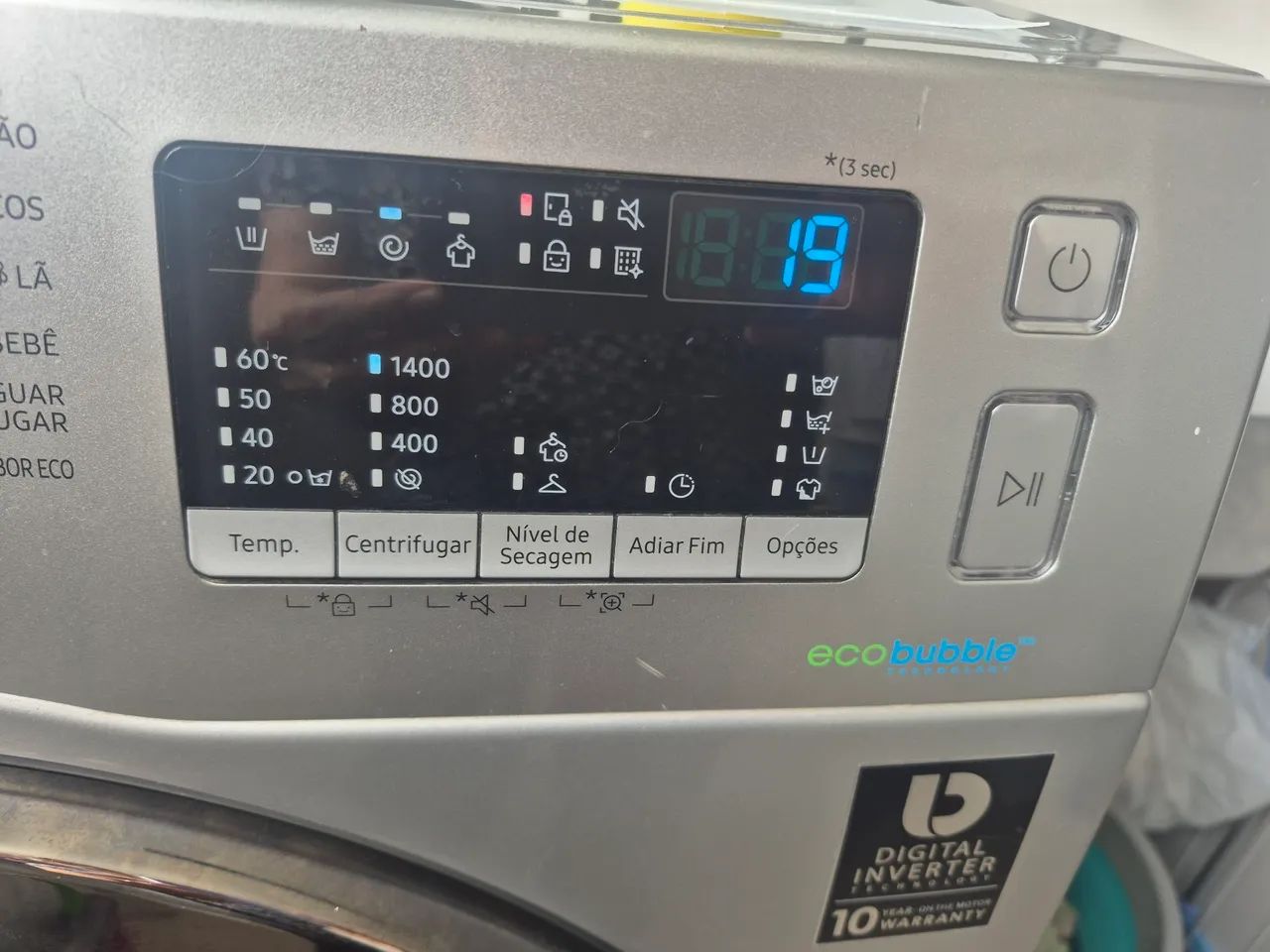 Máquina de Lavar Roupa samsung 11kgDigital Inverter Eco booble - Foto 2