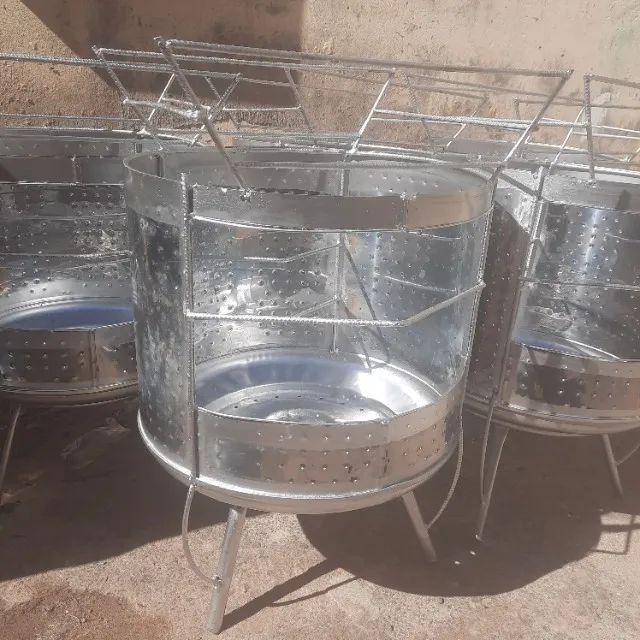 Churrasqueira Bafinho resistente Espetinho Com Amigos  - Foto 6