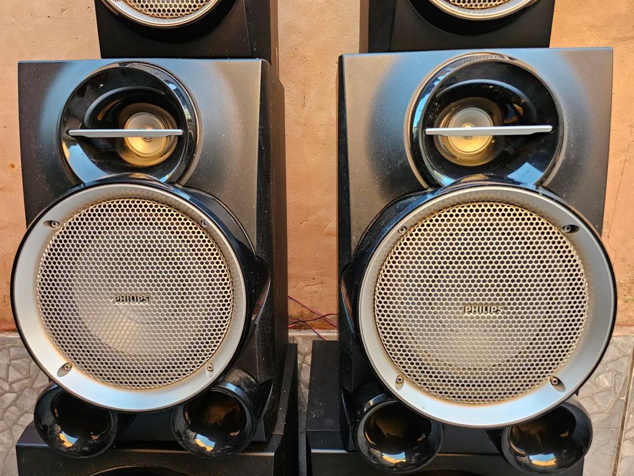 06 Caixas de Som Philips Potentes "desapego"  - Foto 5