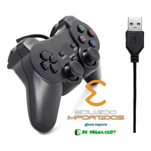 Controle Joystick USB Dualshock