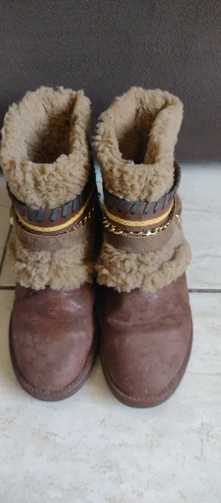 Bota de inverno impermeável de marca