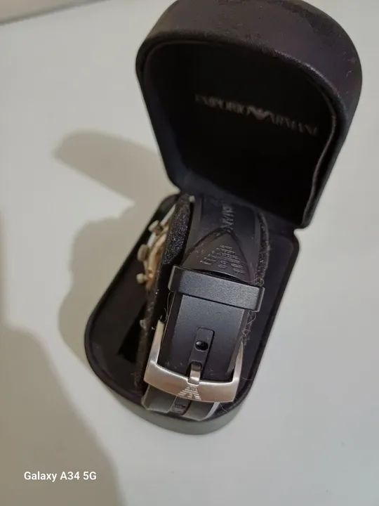 Relógio Emporio Armani Masculino - Foto 4